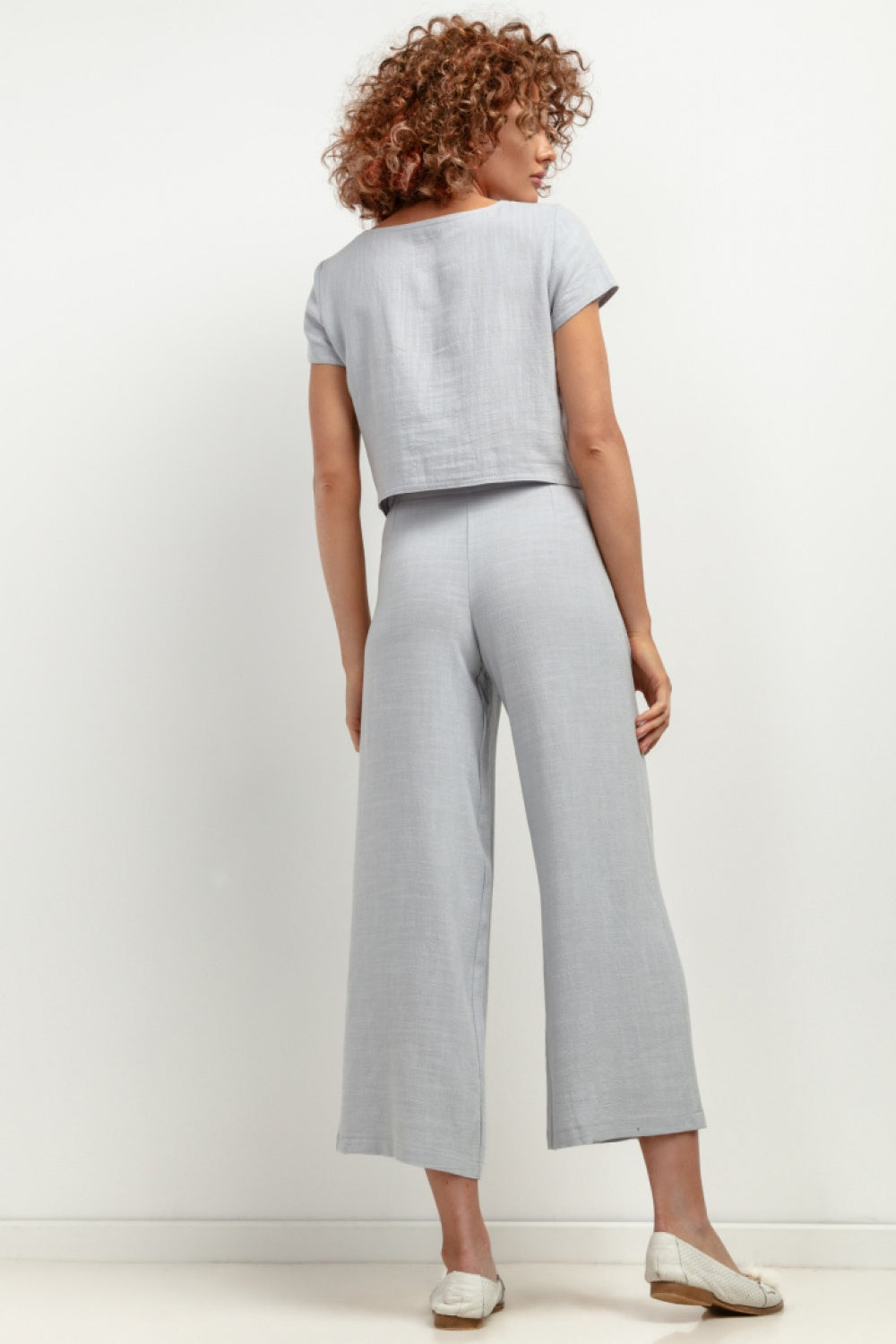 Chaussures à talons femme Tessita Pantalon Pantalon — gris