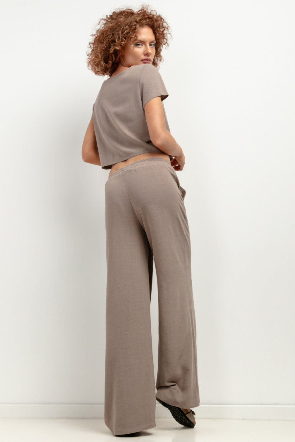 Chaussures à talons femme Tessita Pantalon Pantalon — brun