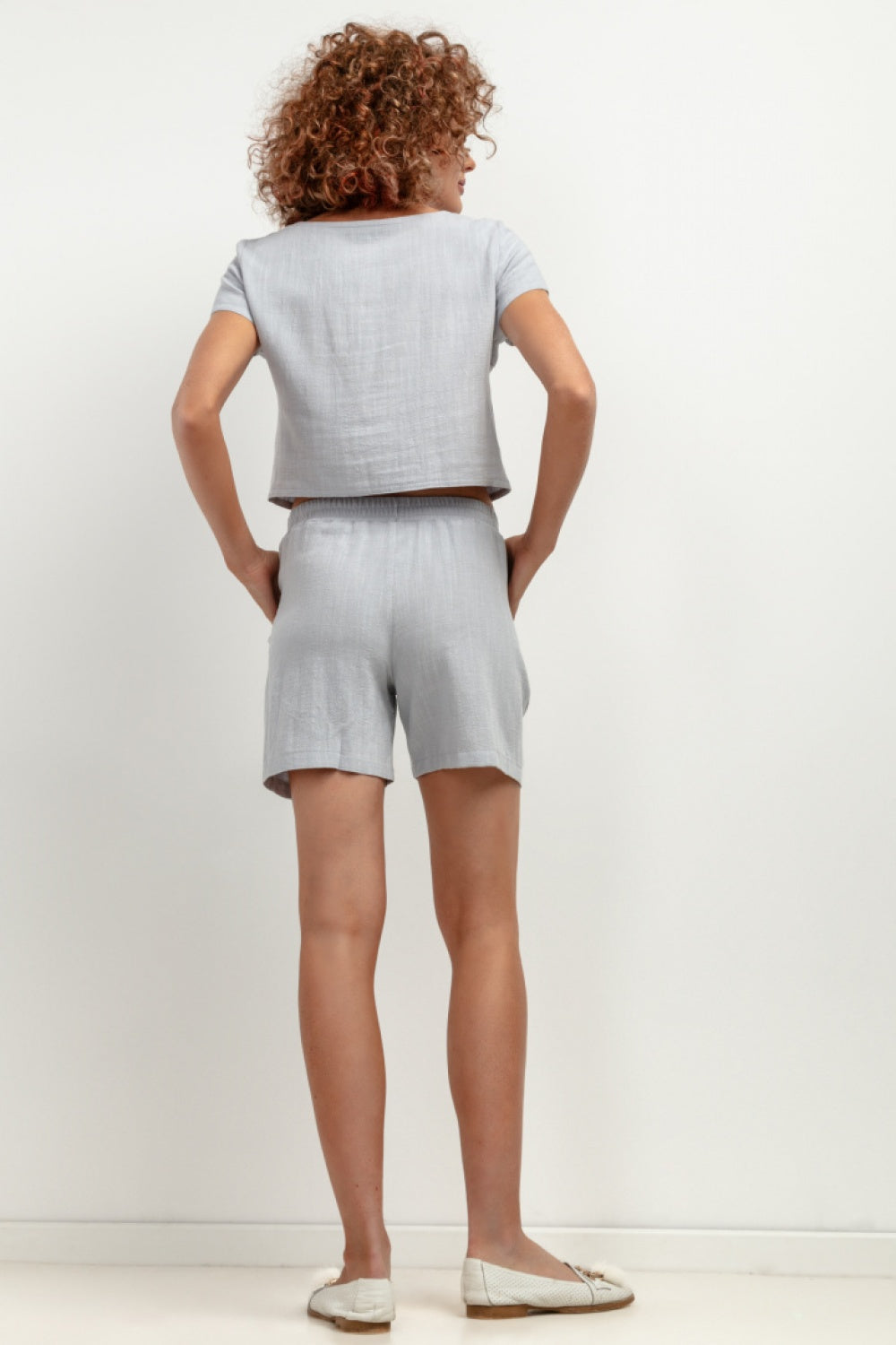 Chaussures à talons femme Tessita Shorts Shorts — gris