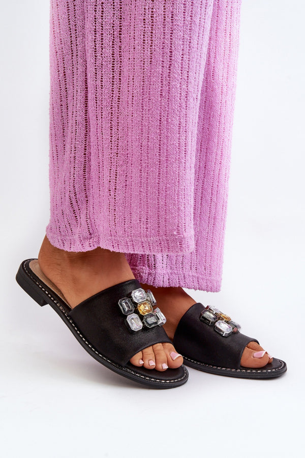 Sandales femme Step in style Clacquettes Clacquettes — noir