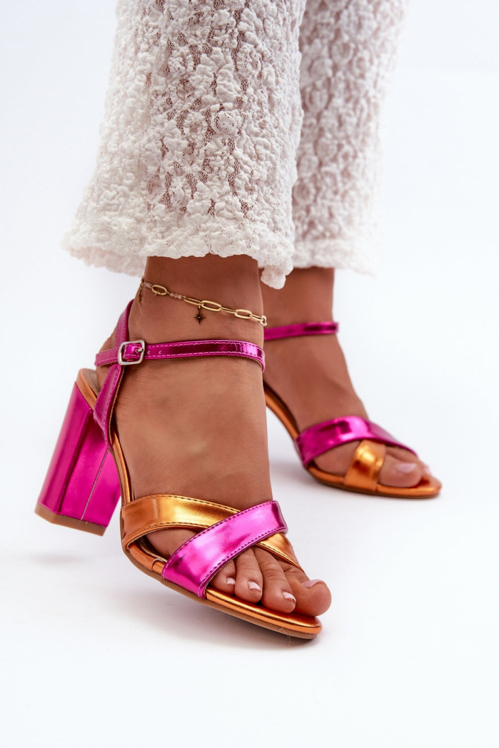 Sandales femme Step in style À Talons À — rosé