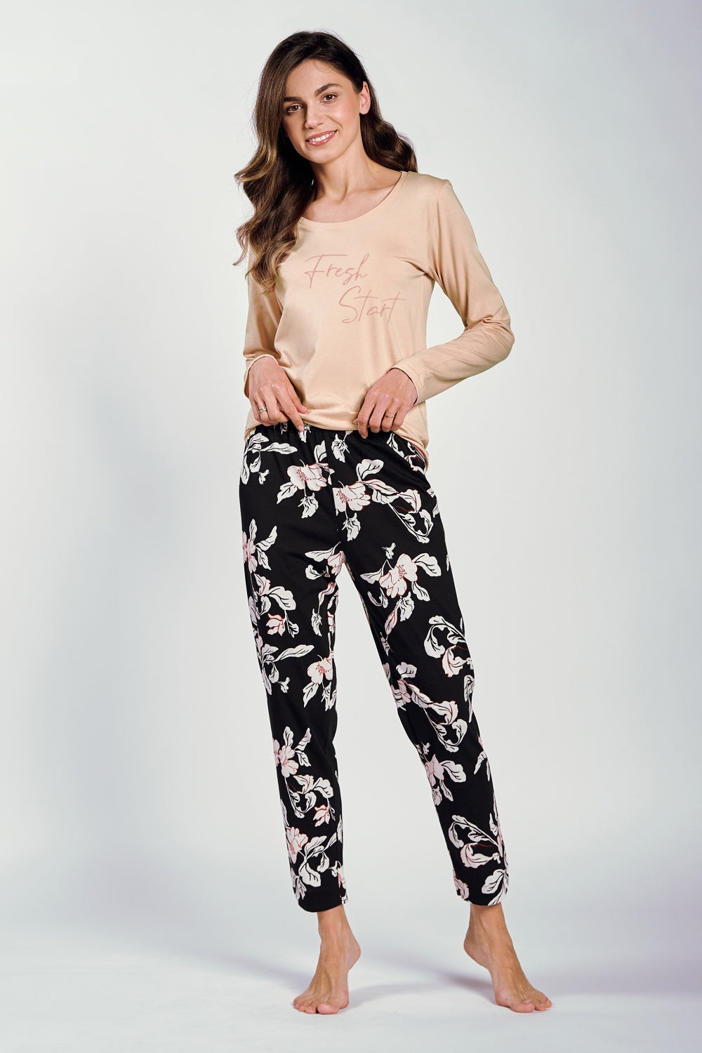 Pyjama femme Taro — rosé