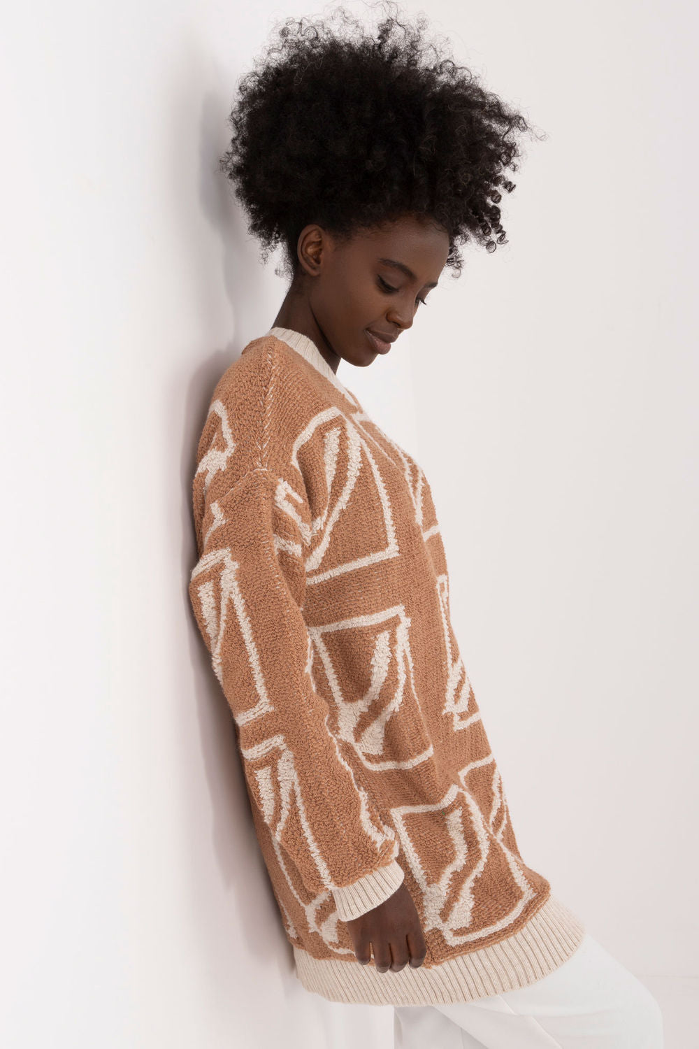 Pull femme Badu Chandail Chandail — brun