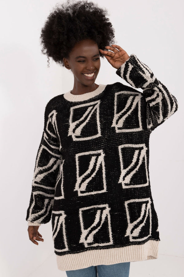 Pull femme Badu Chandail Chandail — noir