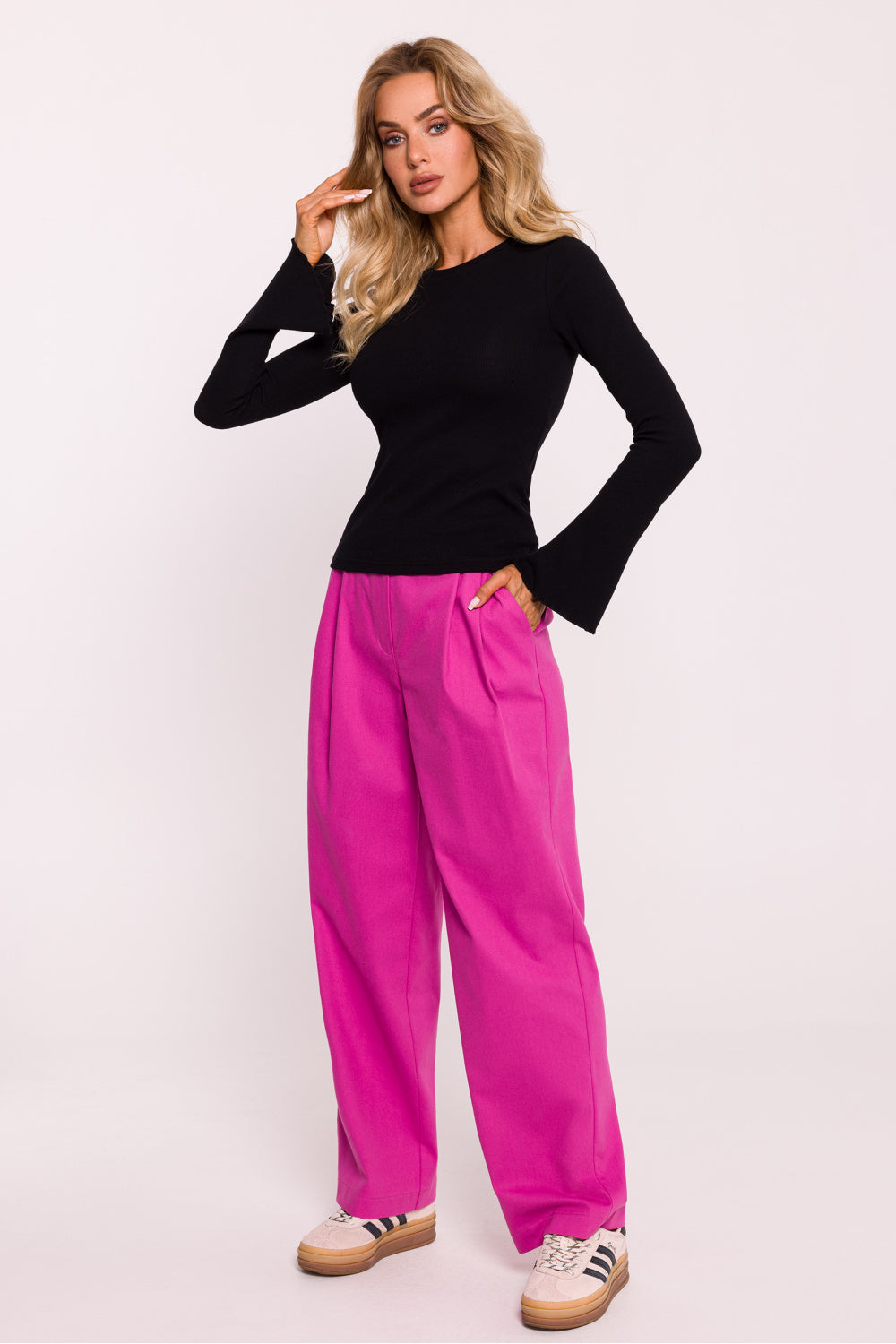 Blouse femme Moe Chemisier Chemisier — noir
