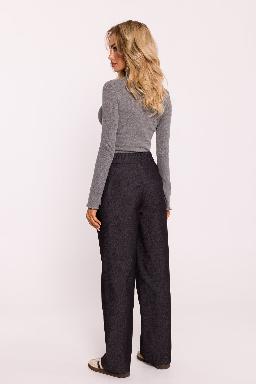 Chaussures à talons femme Moe Pantalon Long Pantalon — gris