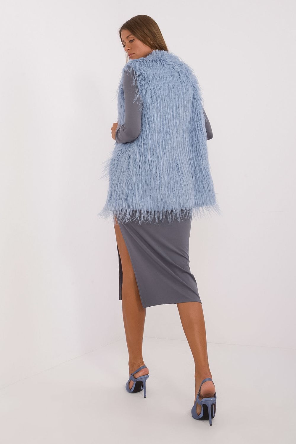 Gilet femme AT — bleu
