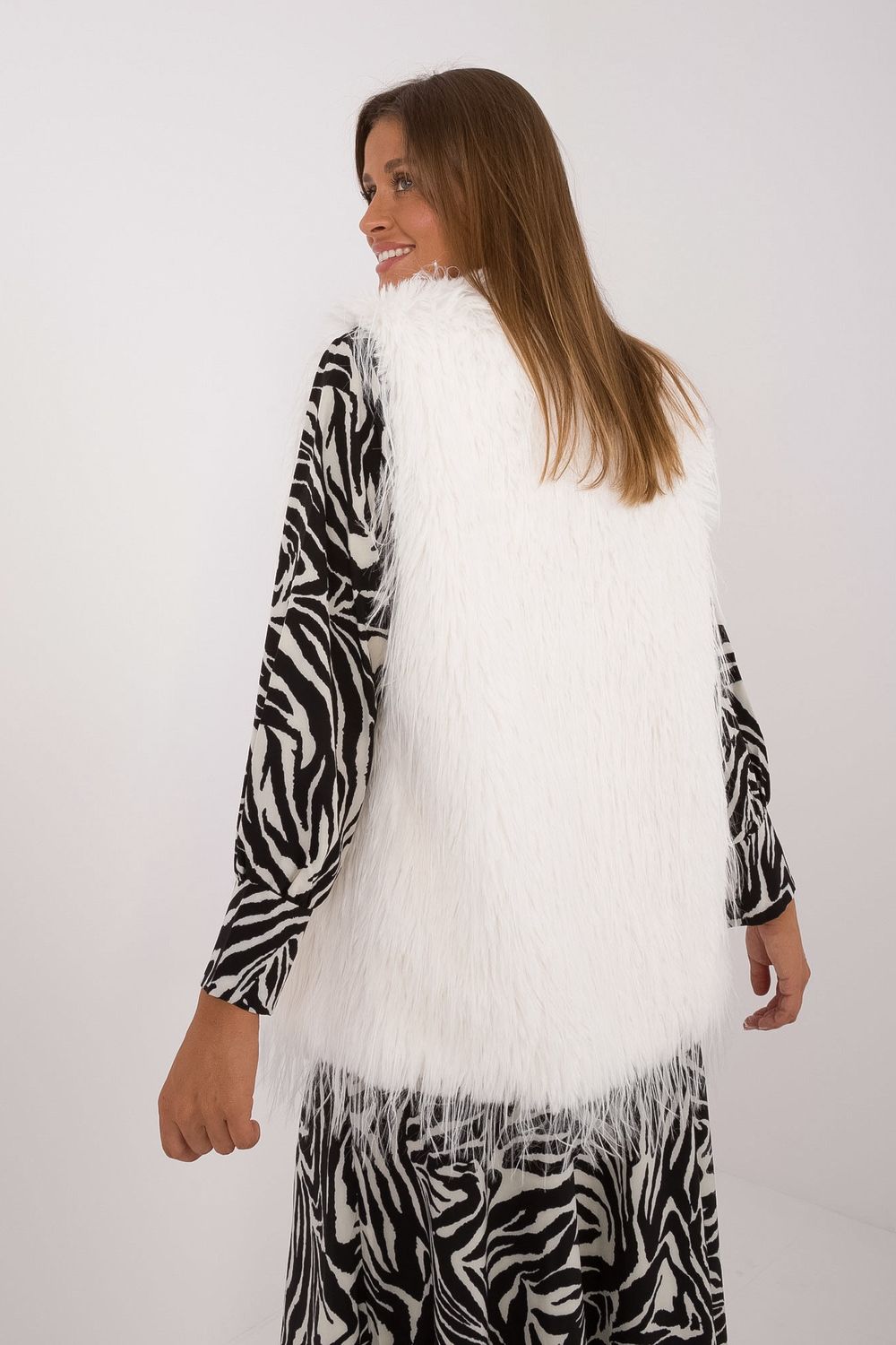 Gilet femme AT — beige