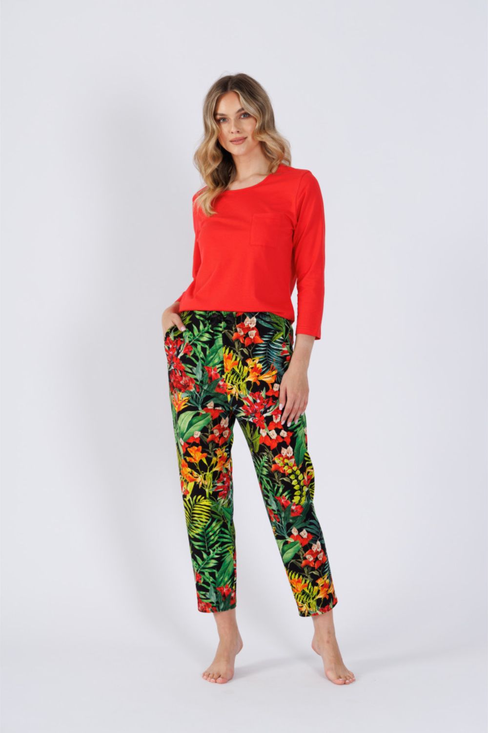 Pyjama femme M-Max — rouge
