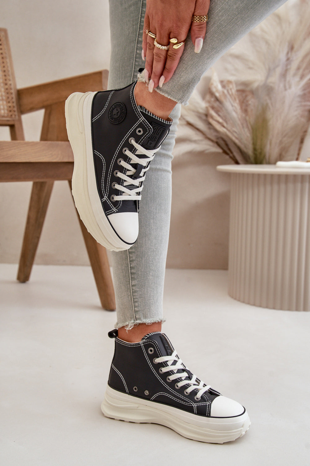 Baskets femme Step in style — noir