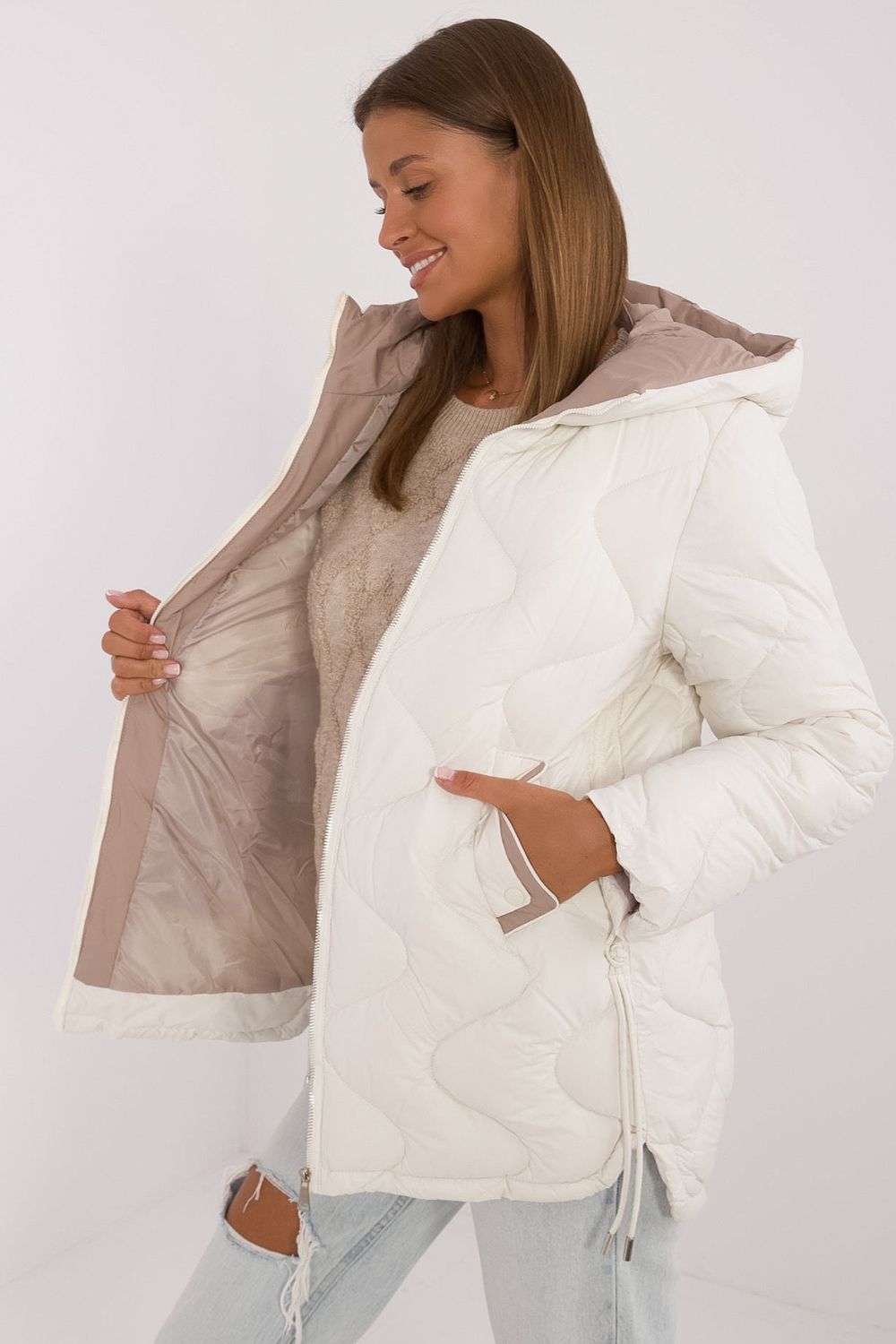 Veste femme MBM — beige