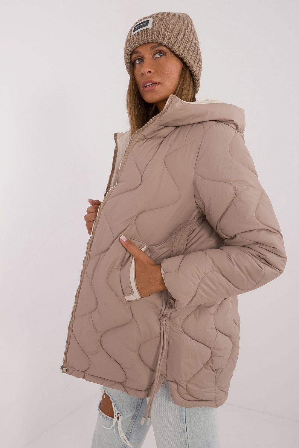 Veste femme MBM — beige