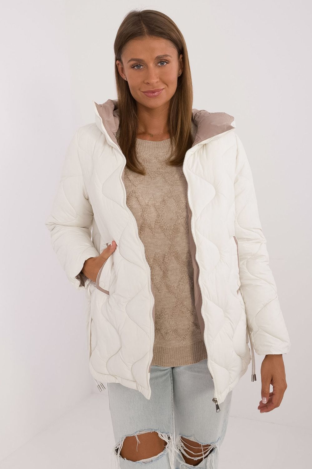 Veste femme MBM — beige