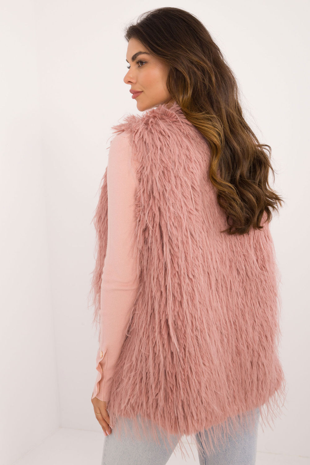 Gilet femme AT — rosé