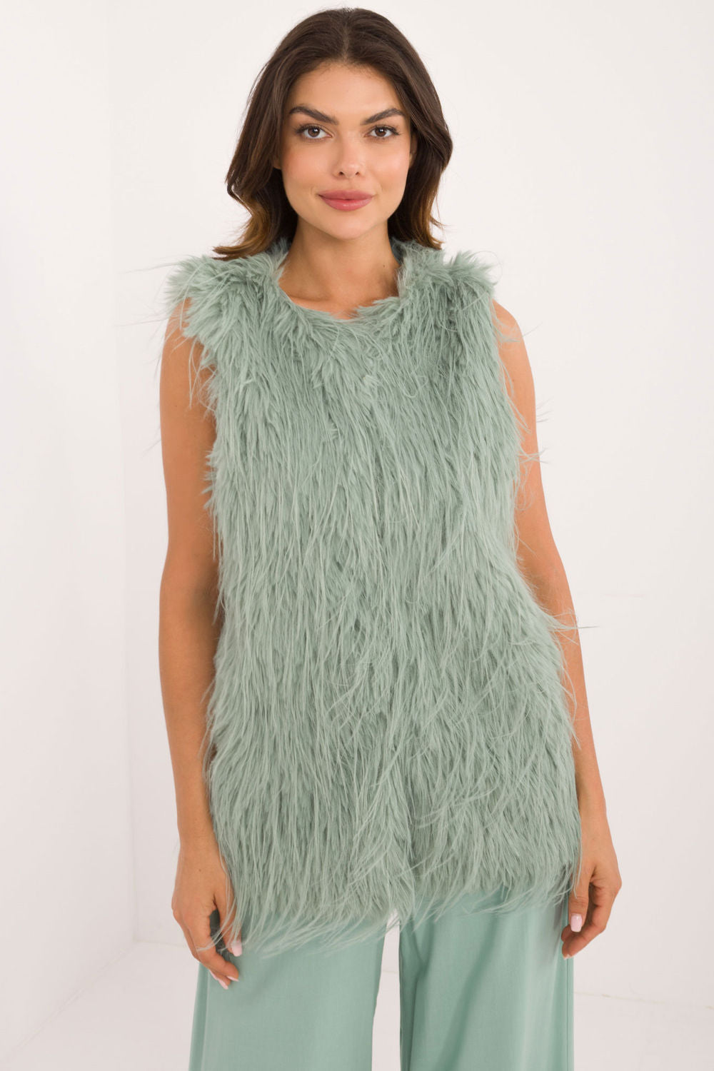Gilet femme AT — vert