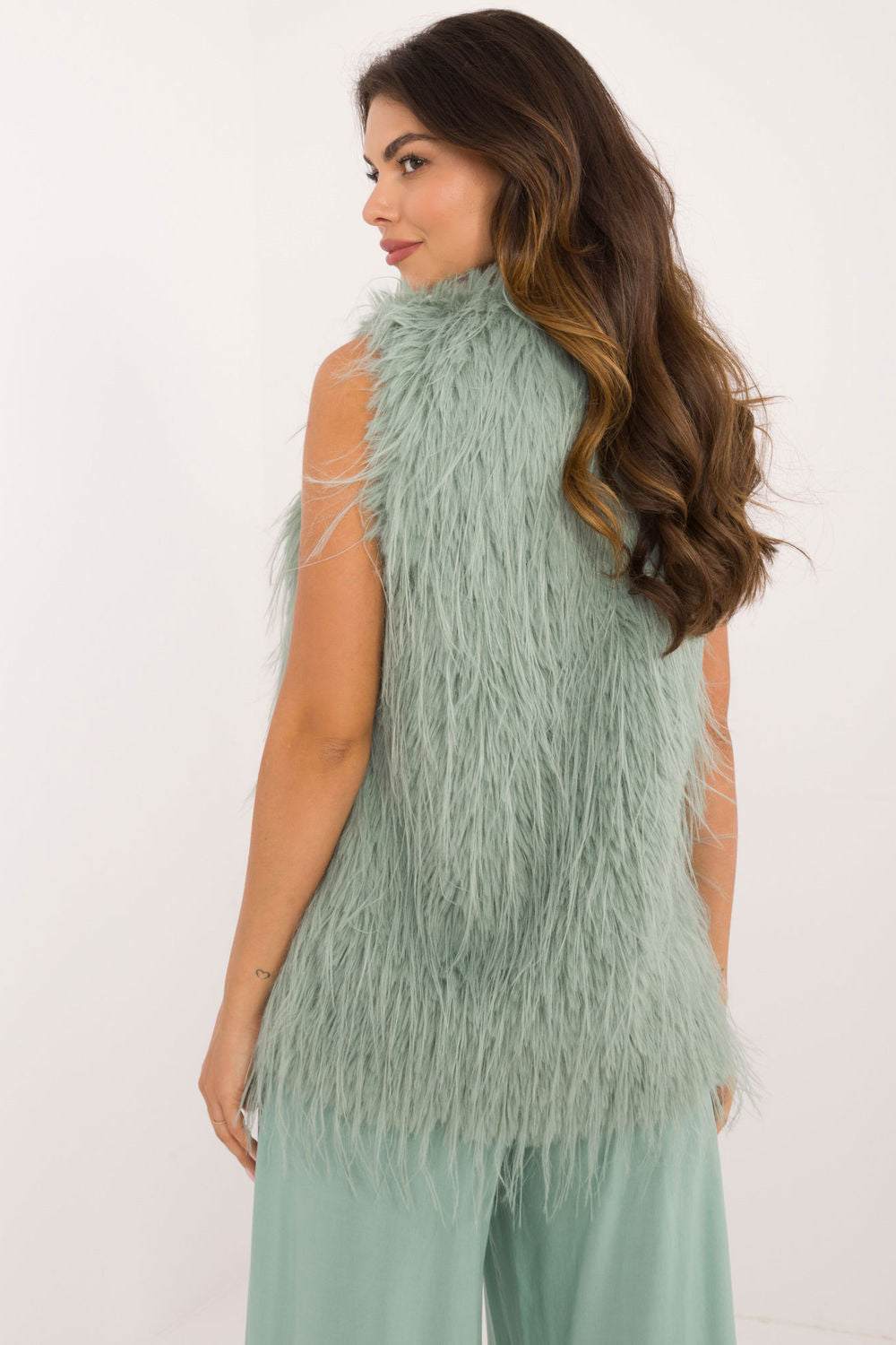 Gilet femme AT — vert