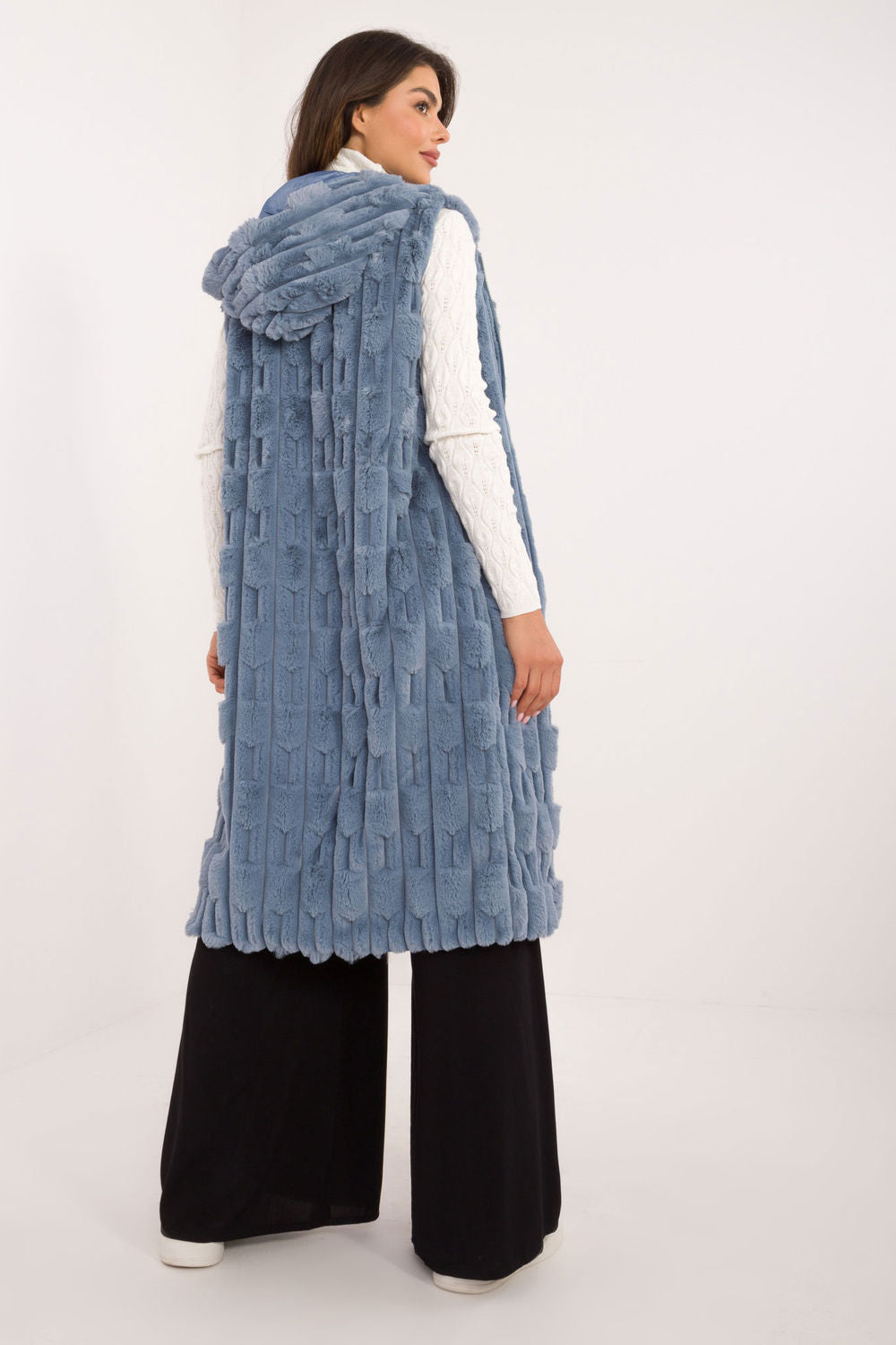 Gilet femme AT — bleu