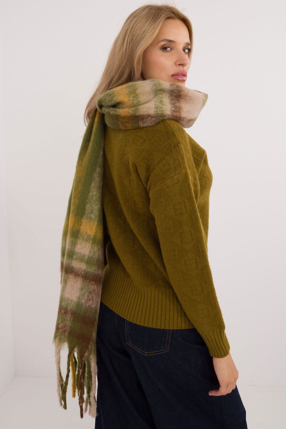 Châle femme AT — vert
