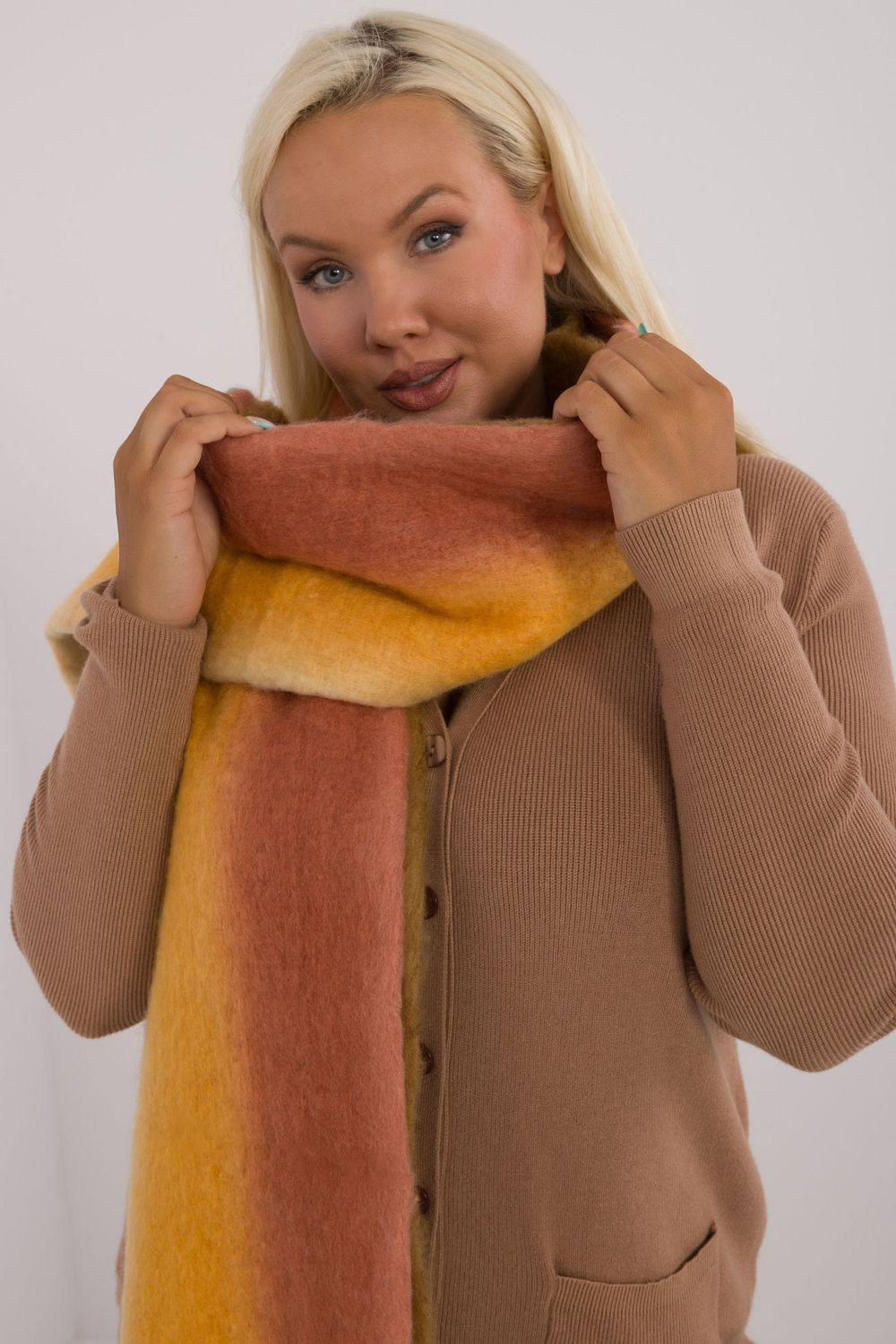Châle femme AT — orange