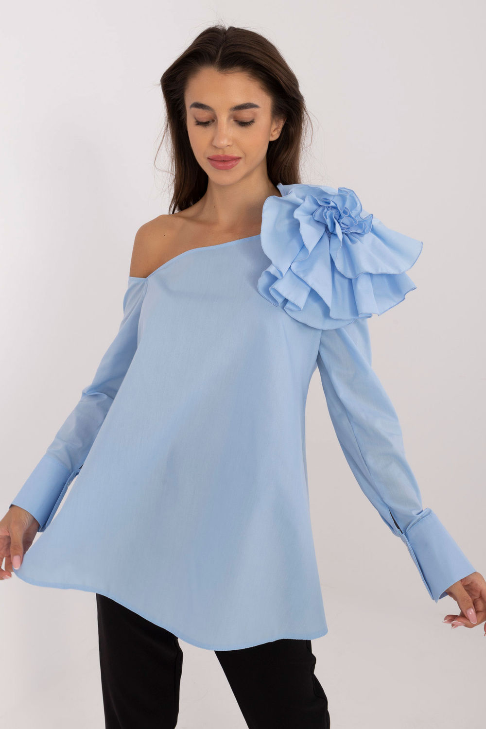 Blouse femme Lakerta Chemisier Chemisier — bleu