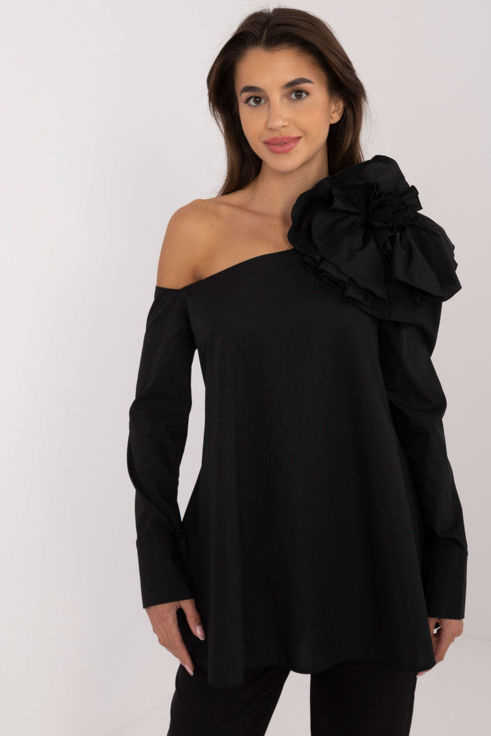 Blouse femme Lakerta Chemisier Chemisier — noir