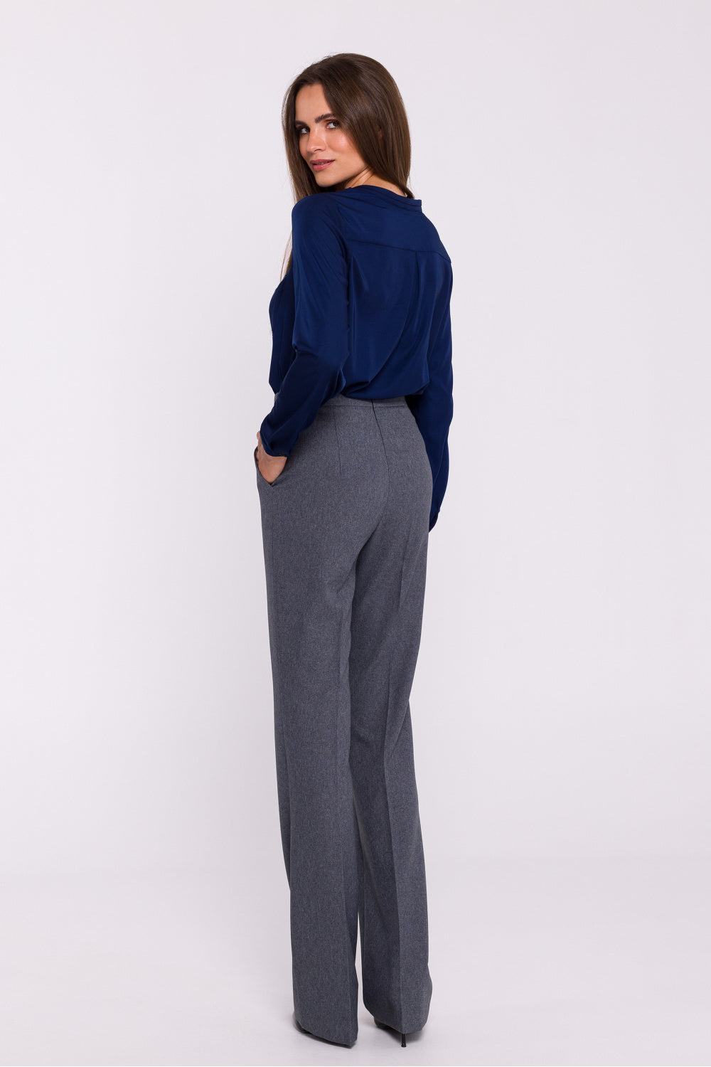 Chaussures à talons femme Stylove Pantalon Pantalon — gris