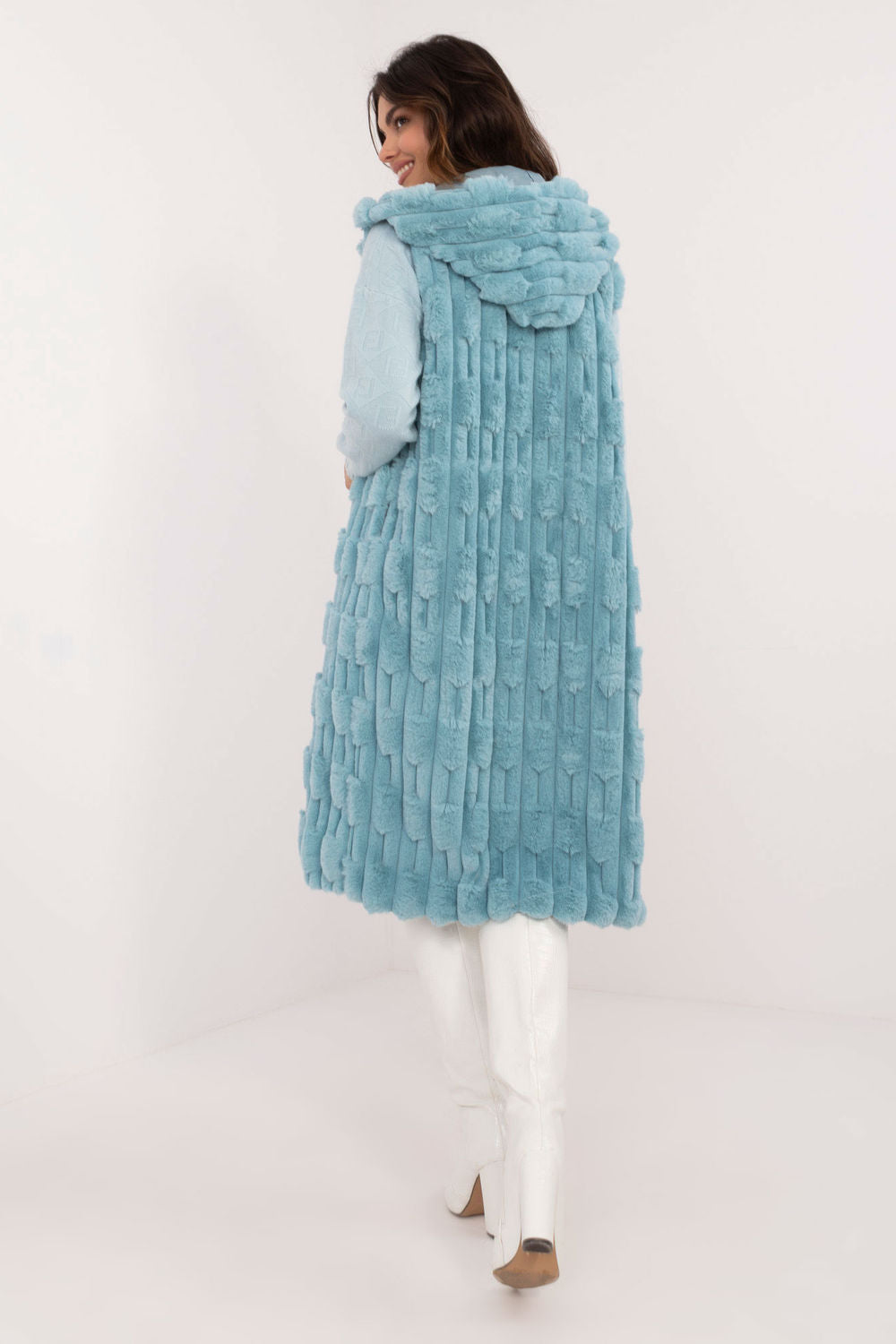 Gilet femme AT — bleu