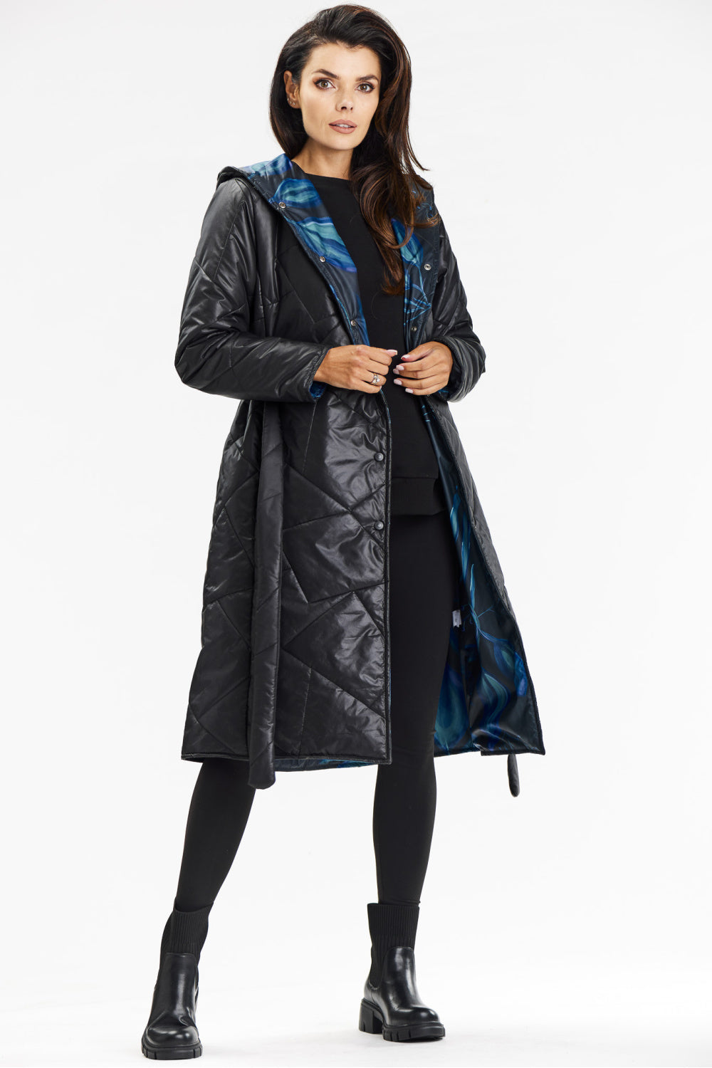 Manteau femme awama — noir