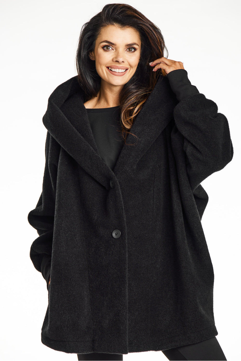 Manteau femme awama — noir