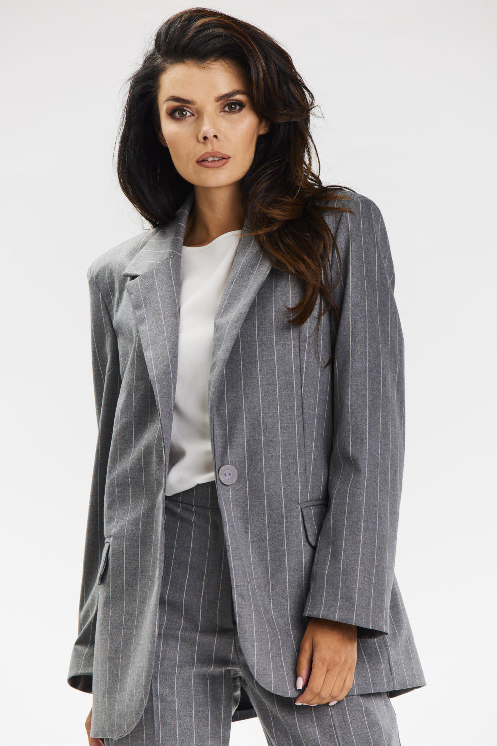Blazer femme awama — gris