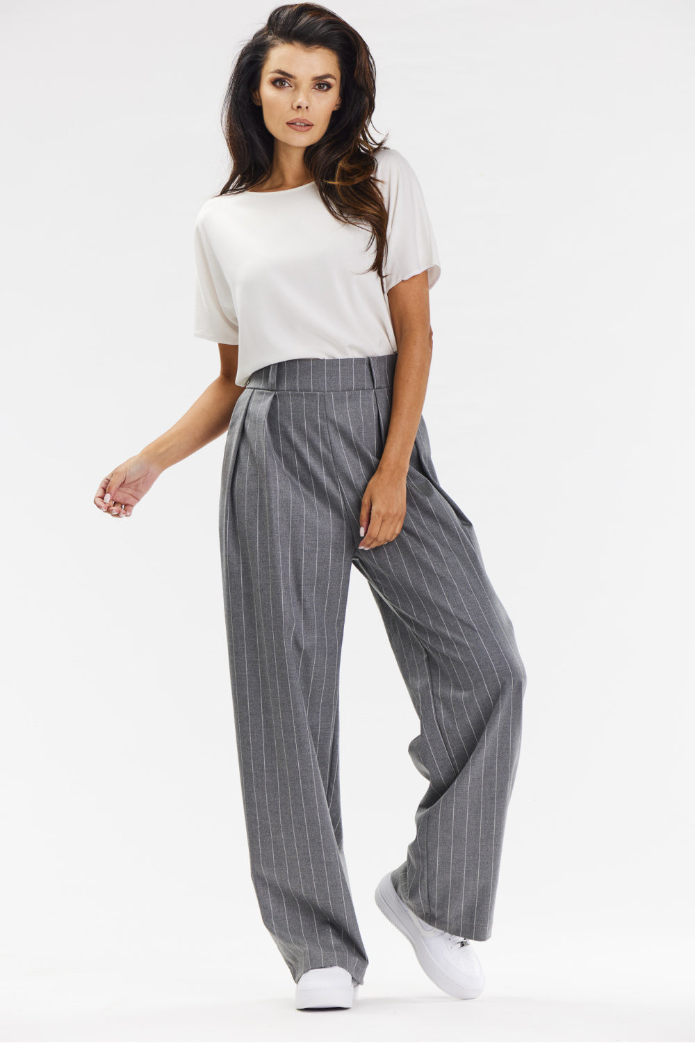 Chaussures à talons femme awama Pantalon Pantalon — gris