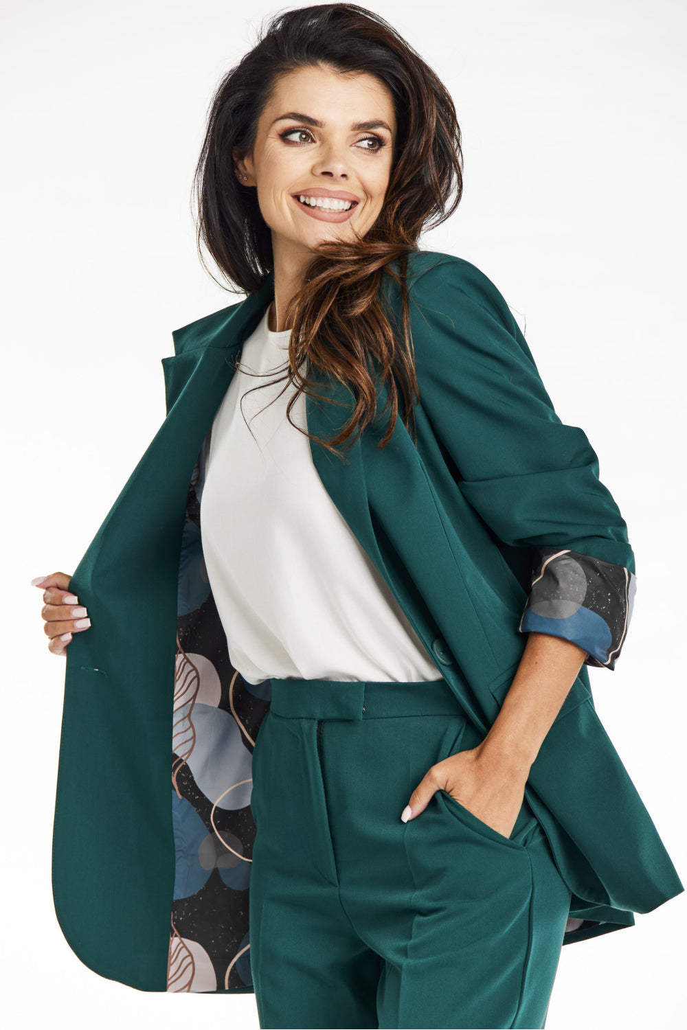 Blazer femme awama — vert