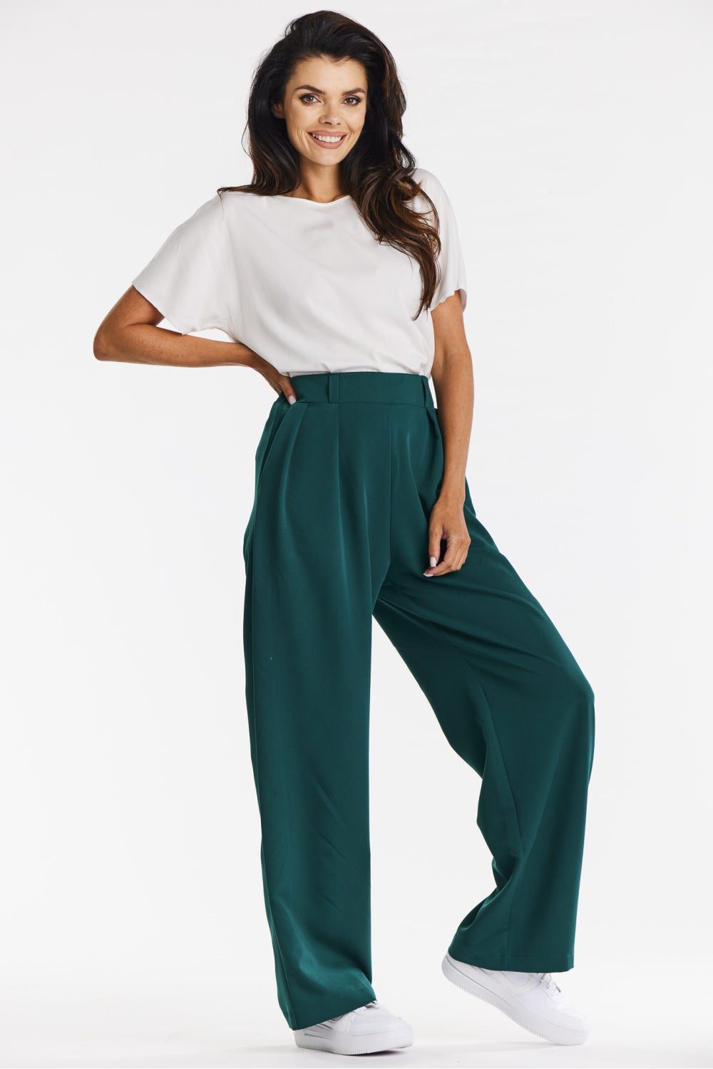 Chaussures à talons femme awama Pantalon Pantalon — vert