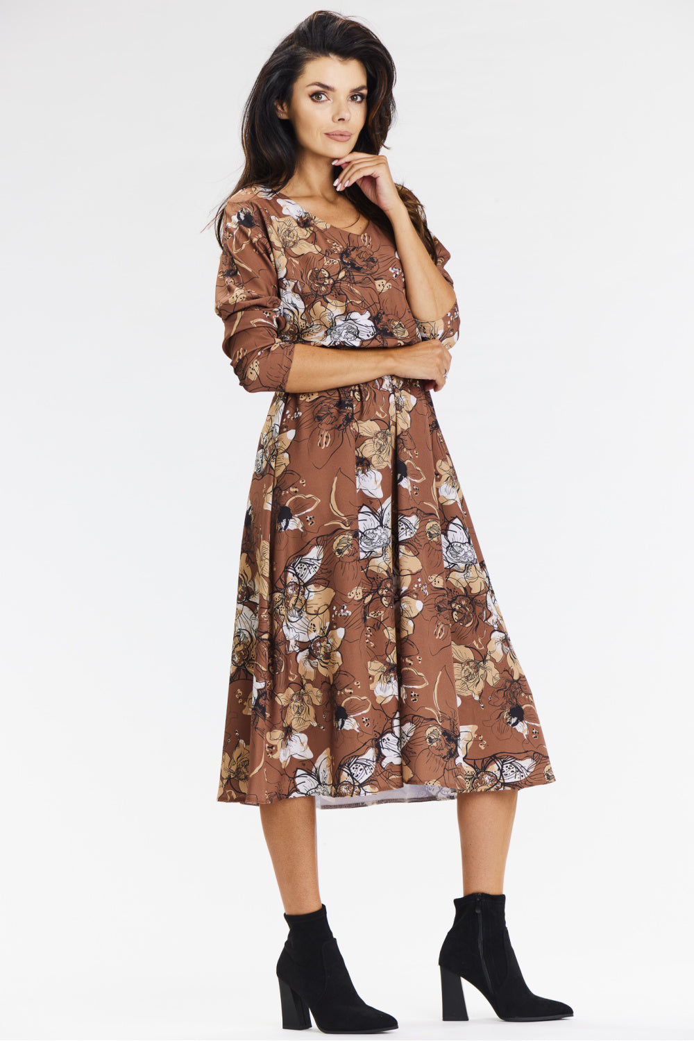 Robe femme awama De Jour De — brun