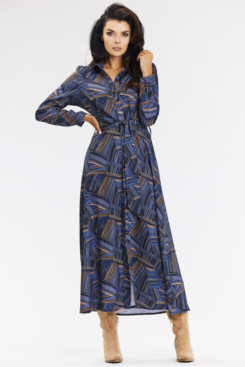 Robe femme awama De Jour De — bleu marine