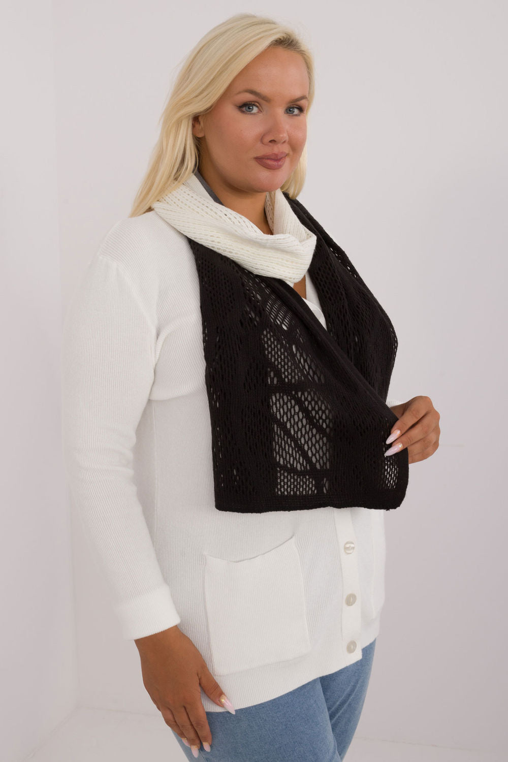 Châle femme AT — beige