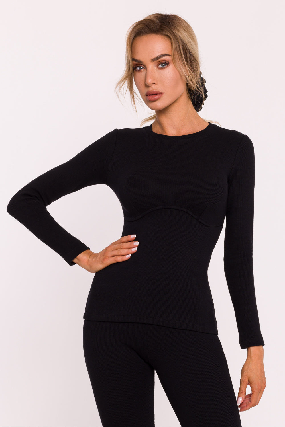 Blouse femme Moe Chemisier Chemisier — noir