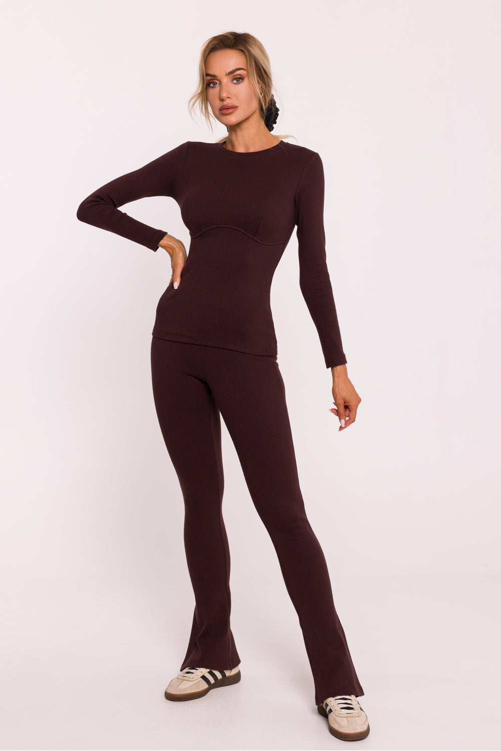 Blouse femme Moe Chemisier Chemisier — brun