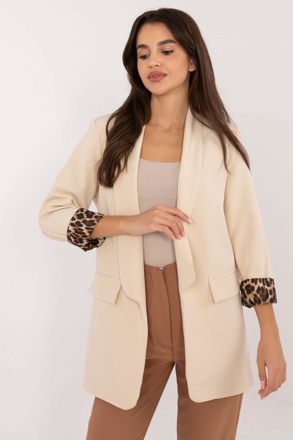 Veste femme Italy Moda — beige