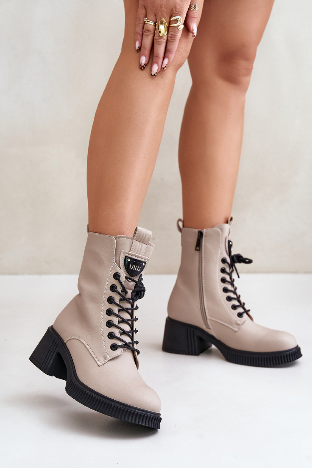 Bottes femme Step in style À Talons À — beige