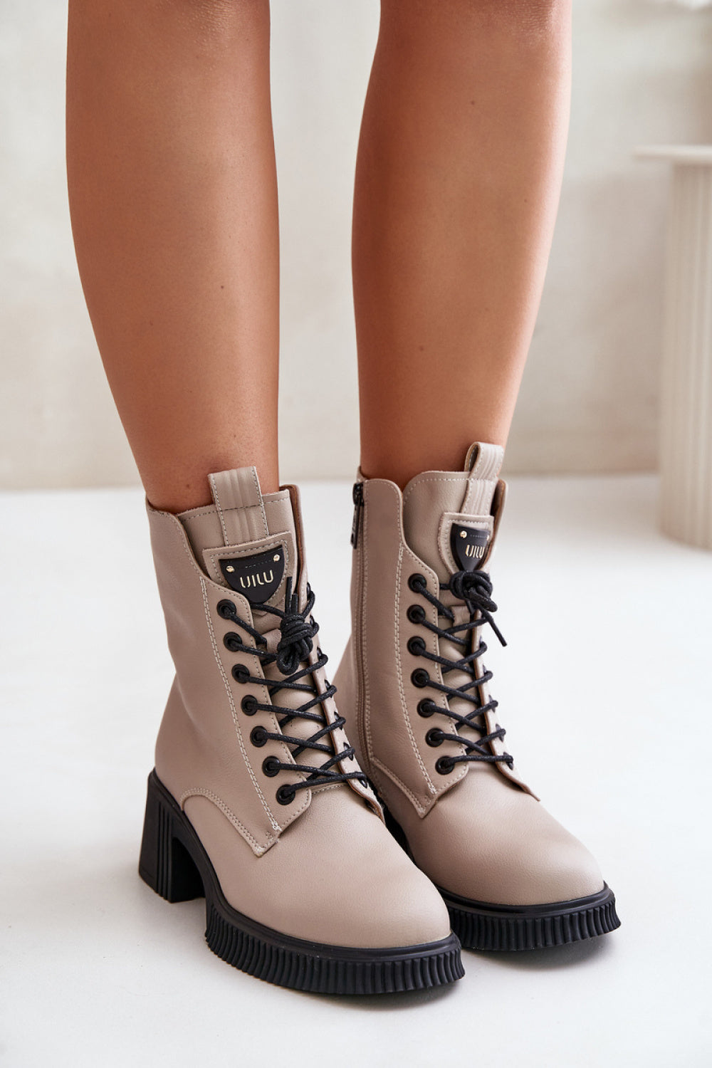 Bottes femme Step in style À Talons À — beige