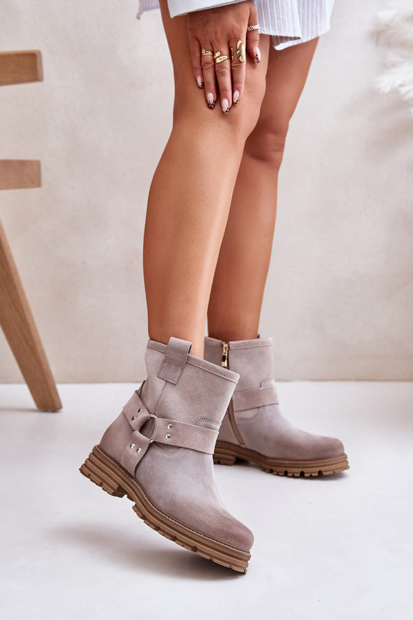 Bottes femme Step in style — beige