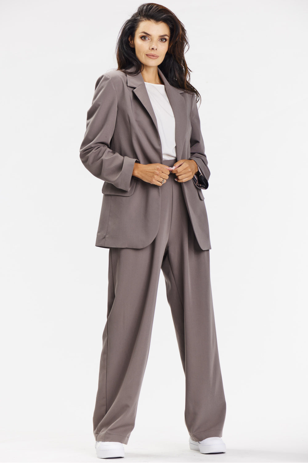 Chaussures à talons femme awama Pantalon Pantalon — brun