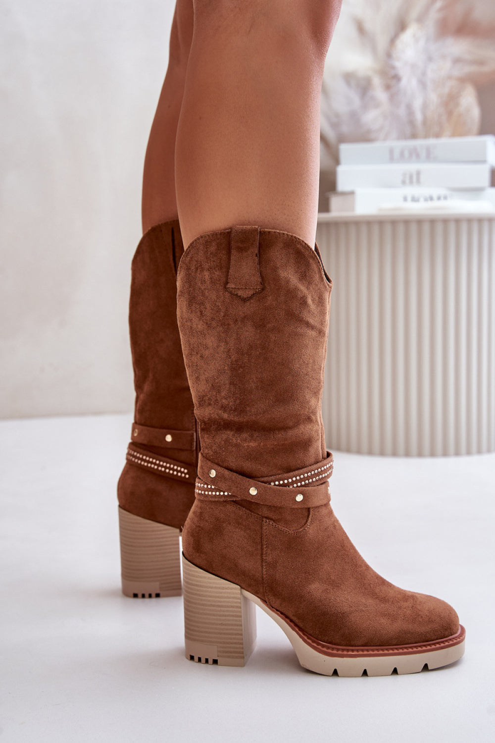Bottes femme Step in style À Talons À — brun