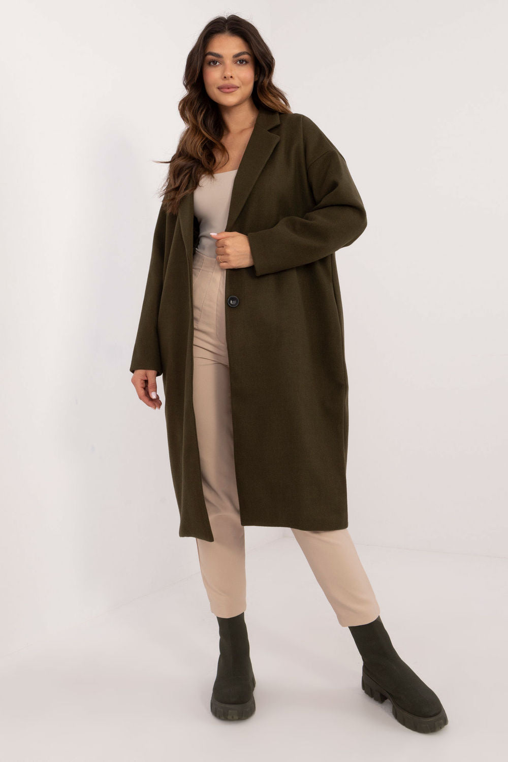 Manteau femme Och Bella — vert
