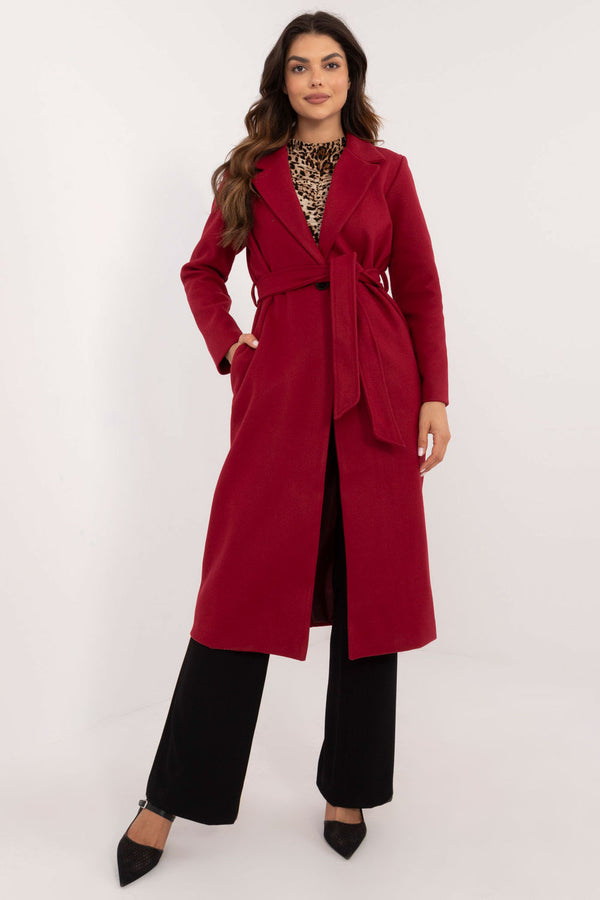 Manteau femme Och Bella — rouge