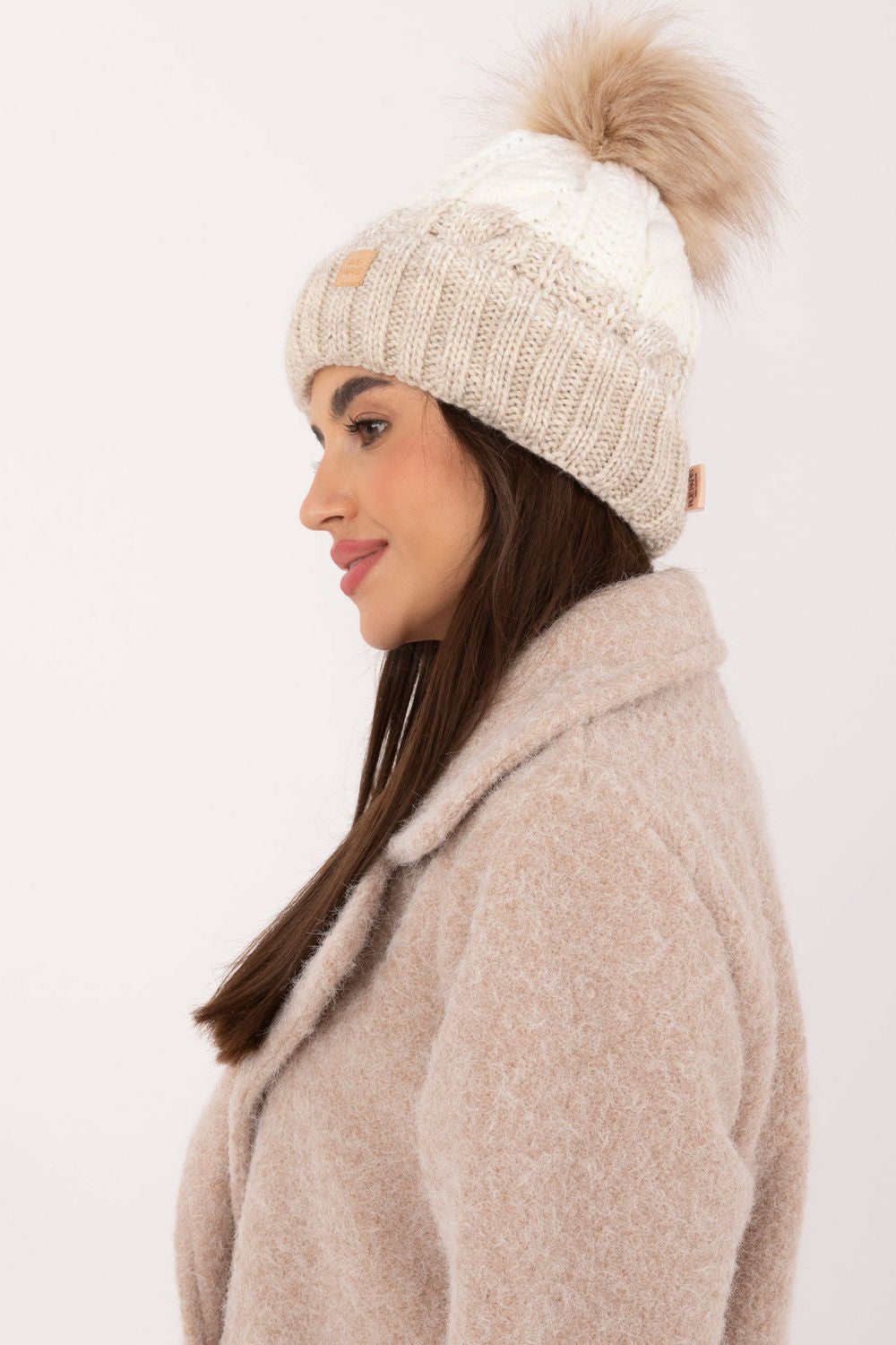 Bonnet femme Rue Paris — beige