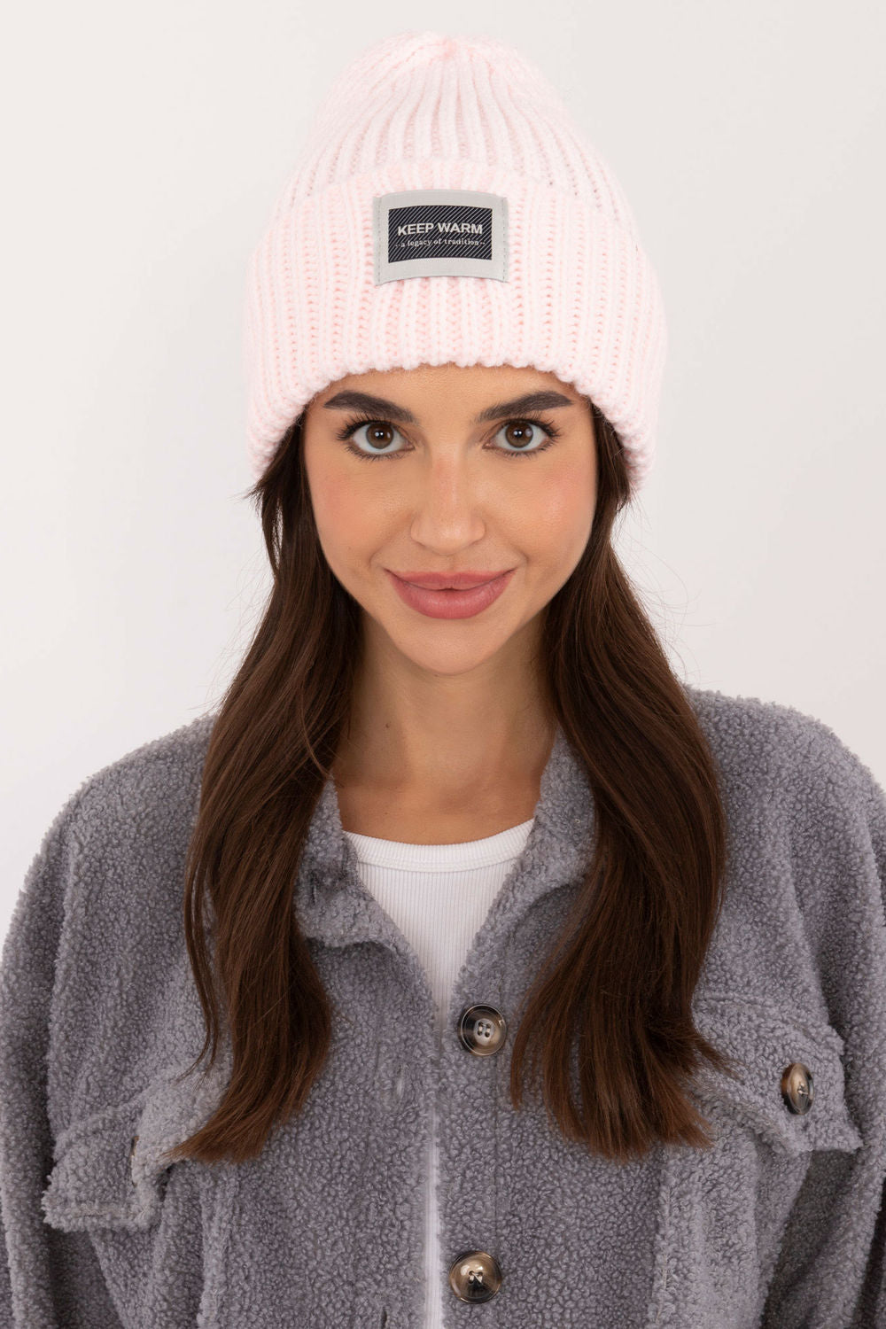 Bonnet femme Rue Paris — rosé