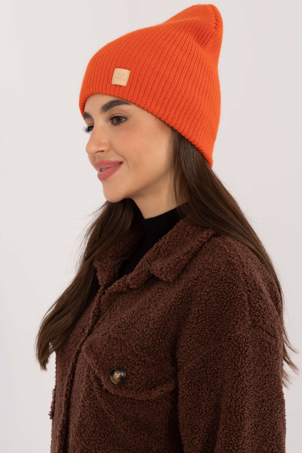 Bonnet femme Rue Paris — orange