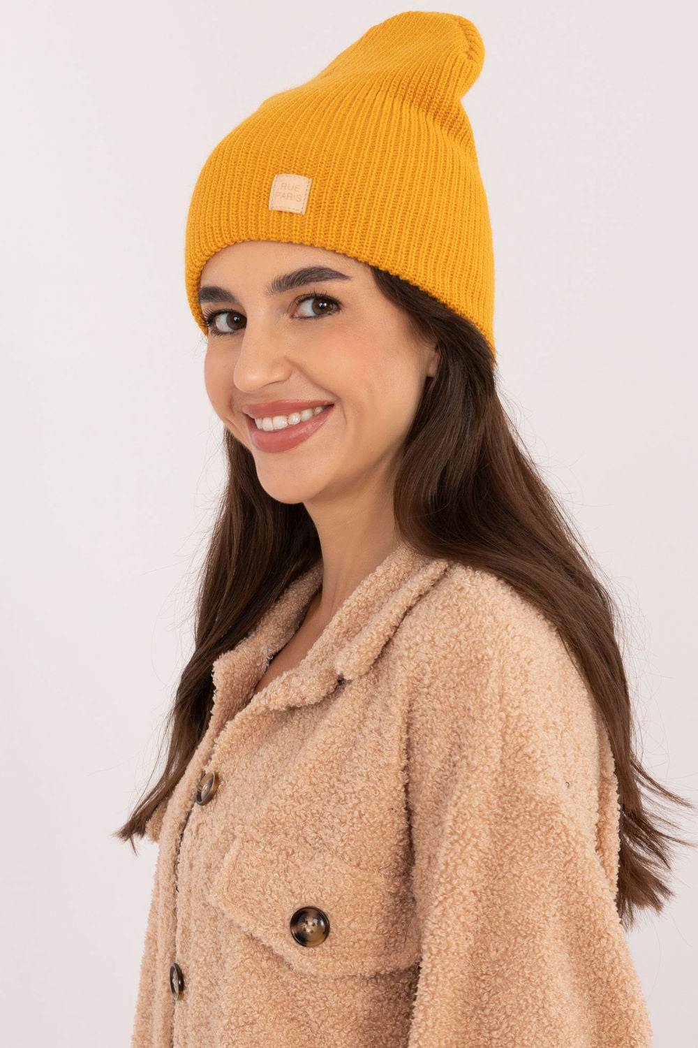 Bonnet femme Rue Paris — jaune